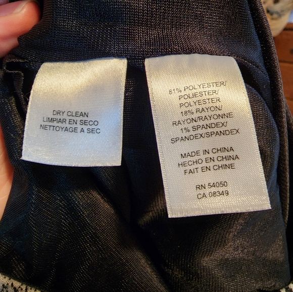 size 2 Nine West Animal Print Fitted Dress - Picture 8 of 8